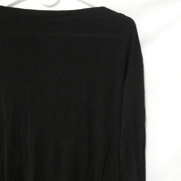 JOE FRESH | small | Black Long Sleeve Pullover Shirt - Picture 5 of 14